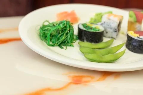 Assorted Sushi Stock Photos