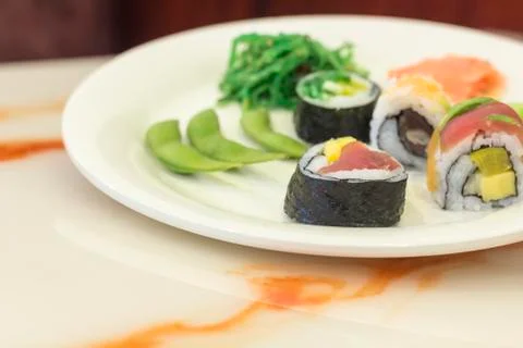 Assorted Sushi Foto stock