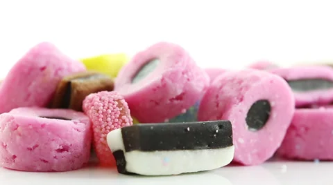 Assorted Sweets Stock Footage 39375884