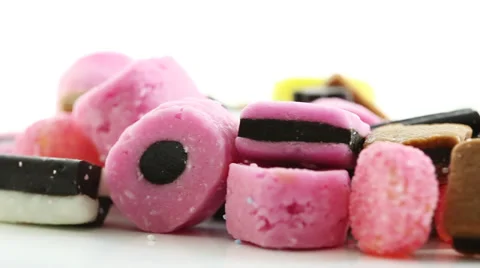 Assorted Sweets Stock Footage 39376870