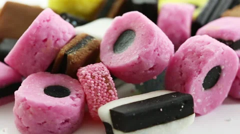 Assorted Sweets Stock Footage 39376939
