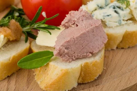 Assorted tapas Stock Photos