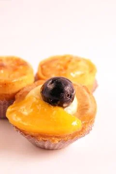 Assorted tea cakes Stock Photos