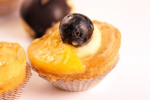 Assorted tea cakes Foto stock