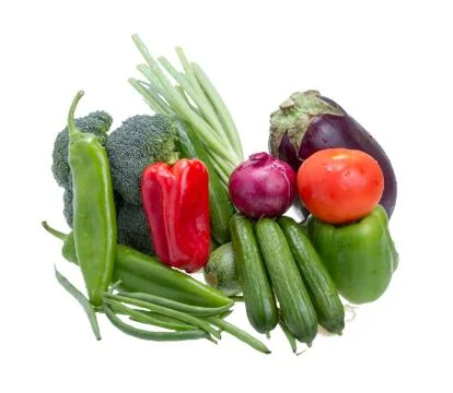 Assorted vegetables. Stock Photos