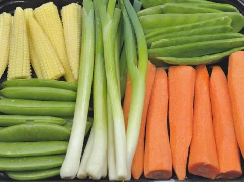 Assorted vegetables Stock Photos