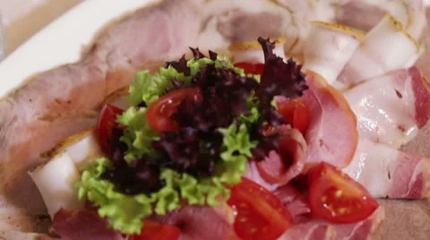 Assorti meat Vídeo Stock 45437904