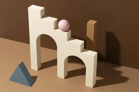 The assortment abstract 3d design elements Stock-Fotos
