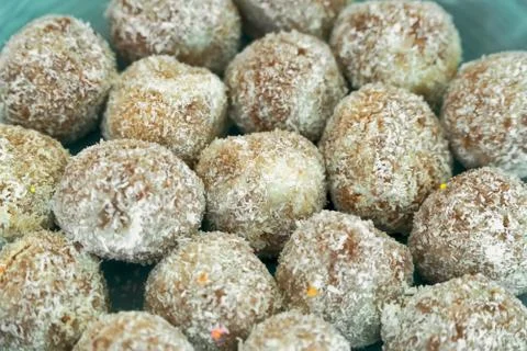 Assortment of Breakfast Donuts Stock Photos