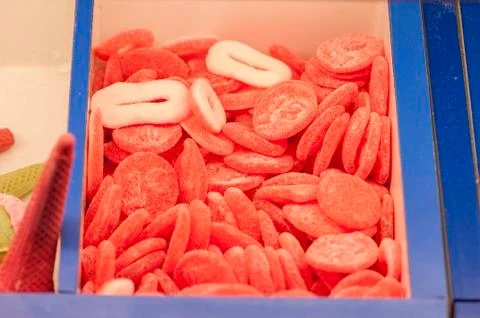 Assortment of candies Stock Photos