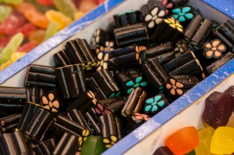 Assortment of candies 写真素材