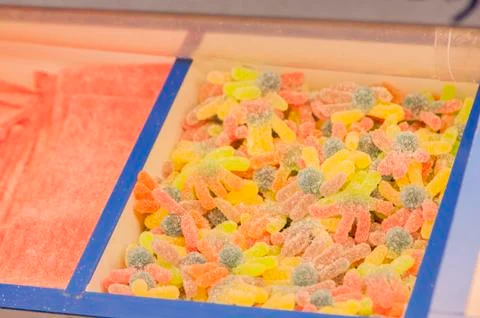 Assortment of candies 写真素材