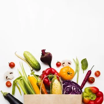 Assortment different fresh vegetables Resolution and high quality beautiful 스톡 사진
