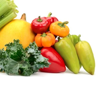 Assortment of fresh vegetables Stock Photos