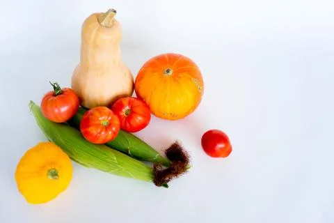 Assortment of fresh vegetables Stock Photos