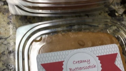 An Assortment of Fudges Vídeos de archivo 100696117