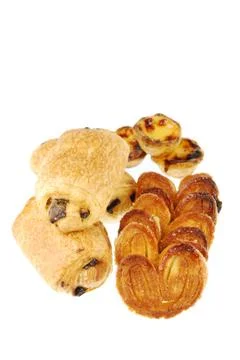 Assortment of pastries Stock Photos