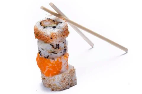 Assortment sushi Stock-Fotos