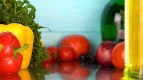 Assortment of vegetables Stock Footage 85179949