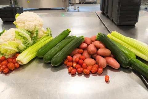 Assortment of vegetables Stock Photos