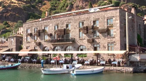 Assos (Behramkale) Ancient Harbor 動画素材 46871534
