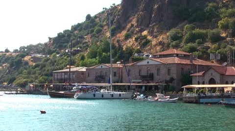 Assos (Behramkale) Ancient Harbor 動画素材 46872010