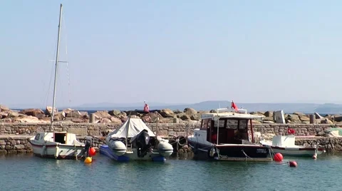 Assos (Behramkale) Ancient Harbor 動画素材 46872166