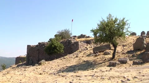 Assos - Behramkale 動画素材 46866056