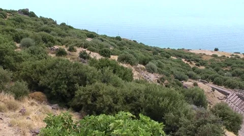 Assos - Behramkale 動画素材 46873061