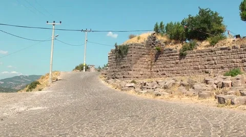Assos - Behramkale 動画素材 46873405