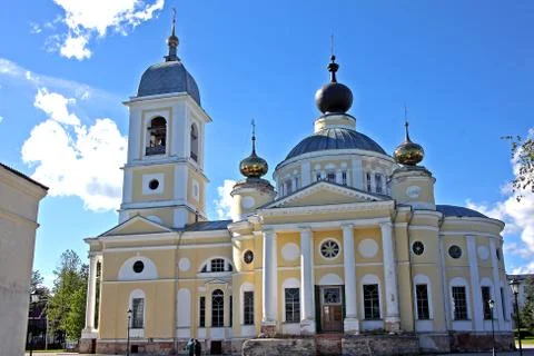 Assumption cathedral in Myshkin, Russia Stock Photos