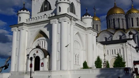 Assumption cathedral. Vladimir, Stock Footage 78672673