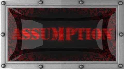 Assumption on led 動画素材 8665438