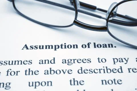 Assumption of loan Stock Photos