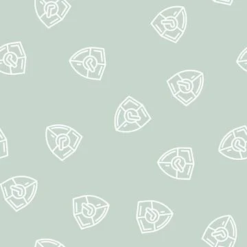 Assurance compliance line vector seamless pattern イラスト素材