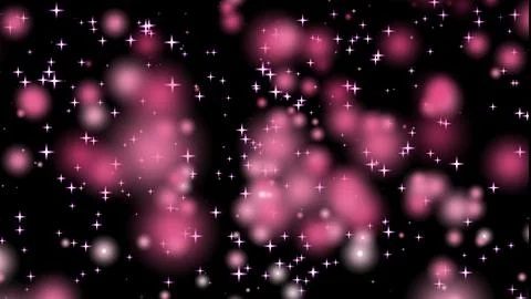 Aster flower display frame with flower petals and particle lights for Valen.. Ilustração Stock