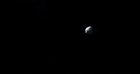 Asteriod Moving towards Earth Stock Footage