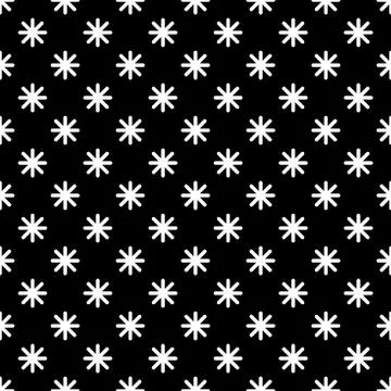 Asterisk shape seamless pattern vector 스톡 일러스트