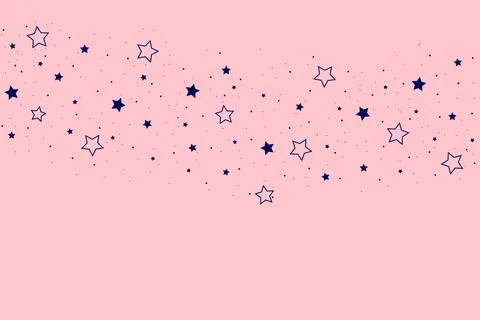 Asterisks Seamless pattern. Design for fabric, wrapping paper, background, wa Illustrazione stock