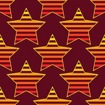 Asterisks. Seamless patterns. Design for fabric, wrapping paper, background,  Stock Illustration