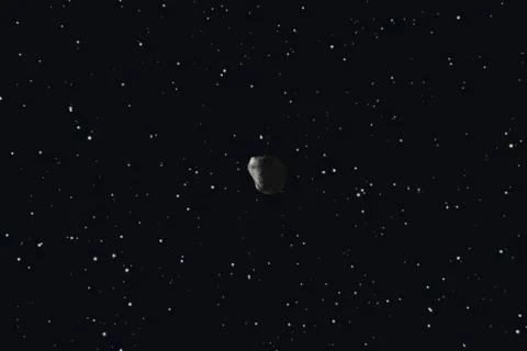 Asteroid Approach Stock Footage 83242