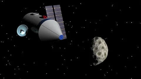 Asteroid Capture Video stock 22572554