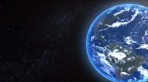 Asteroid is coming to the earth 스톡 동영상 8975695