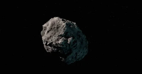 Asteroid Flyby (2160p 25fps) Stock Footage 235862536