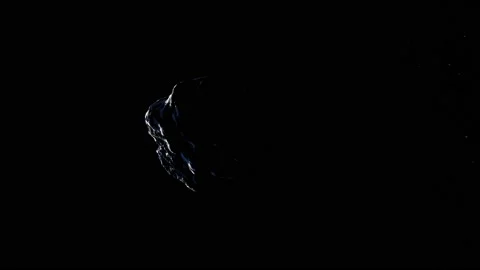 Asteroid Flyby Towards Earth 動画素材 142486083