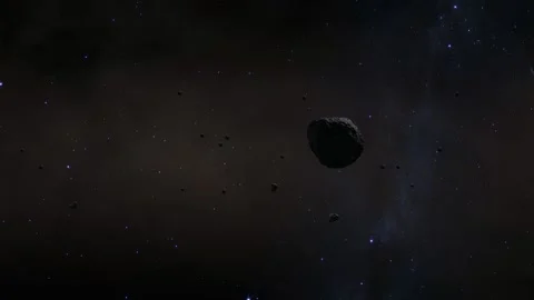 Asteroid Flying Through Space 스톡 동영상 250265265