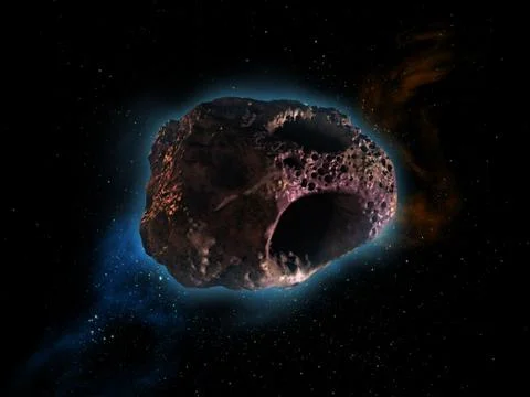 Asteroid Stock Illustration