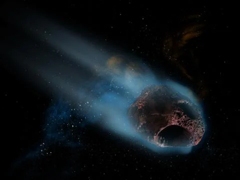 Asteroid Stock Illustration