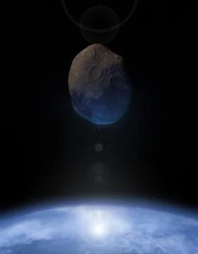 Asteroid Stock Illustration