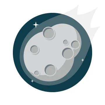 Asteroid Stock Illustration